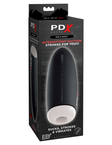 Pipedream Extreme Toys Elite Fap-O-Matic USB Rechargeable Masturbator Strokers - Auto
