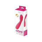 Ohni Rechargeable G-Spot Thrusting Vibe (Pink) – Dual-Stimulation Vibrator > Sex Toys For Ladies > G-Spot Vibrators