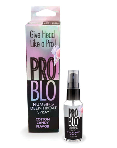ProBlo Deep Throat Spray – Cotton Candy Flavored Oral Desensitiser 30ml > Lube > Oral Gels & Sprays