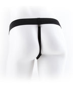 Fetish Fantasy 9 Inch Vibrating Hollow Strap-On with Balls Flesh > Dildos > Hollow Strap Ons