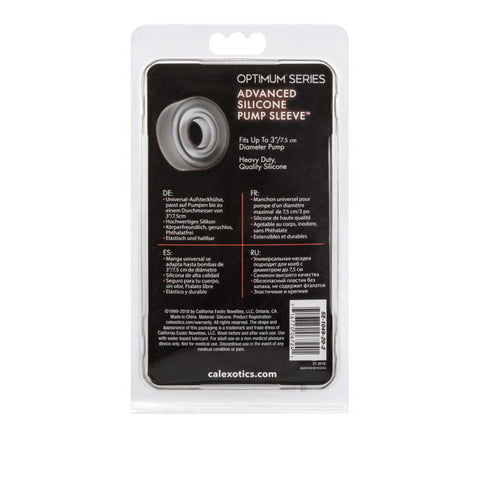 Optimum Series Advanced Silicone Pump Sleeve Smoke 3 Inch Diameter PUMPS