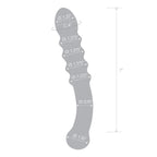 Purple Rain Ribbed 7" Dildo (Purple) – Dual-Ended Ribbed Dildo > Dildos > Double Dildos
