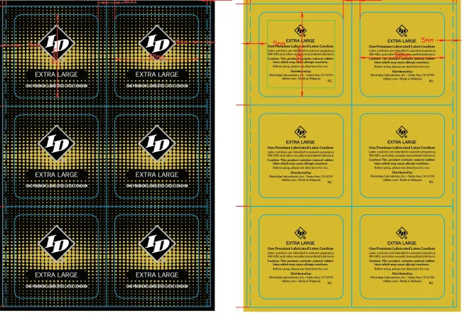 ID Condom Extra Large Bulk Bag – 144 Piece Condom Pack XL > Essentials > Condoms