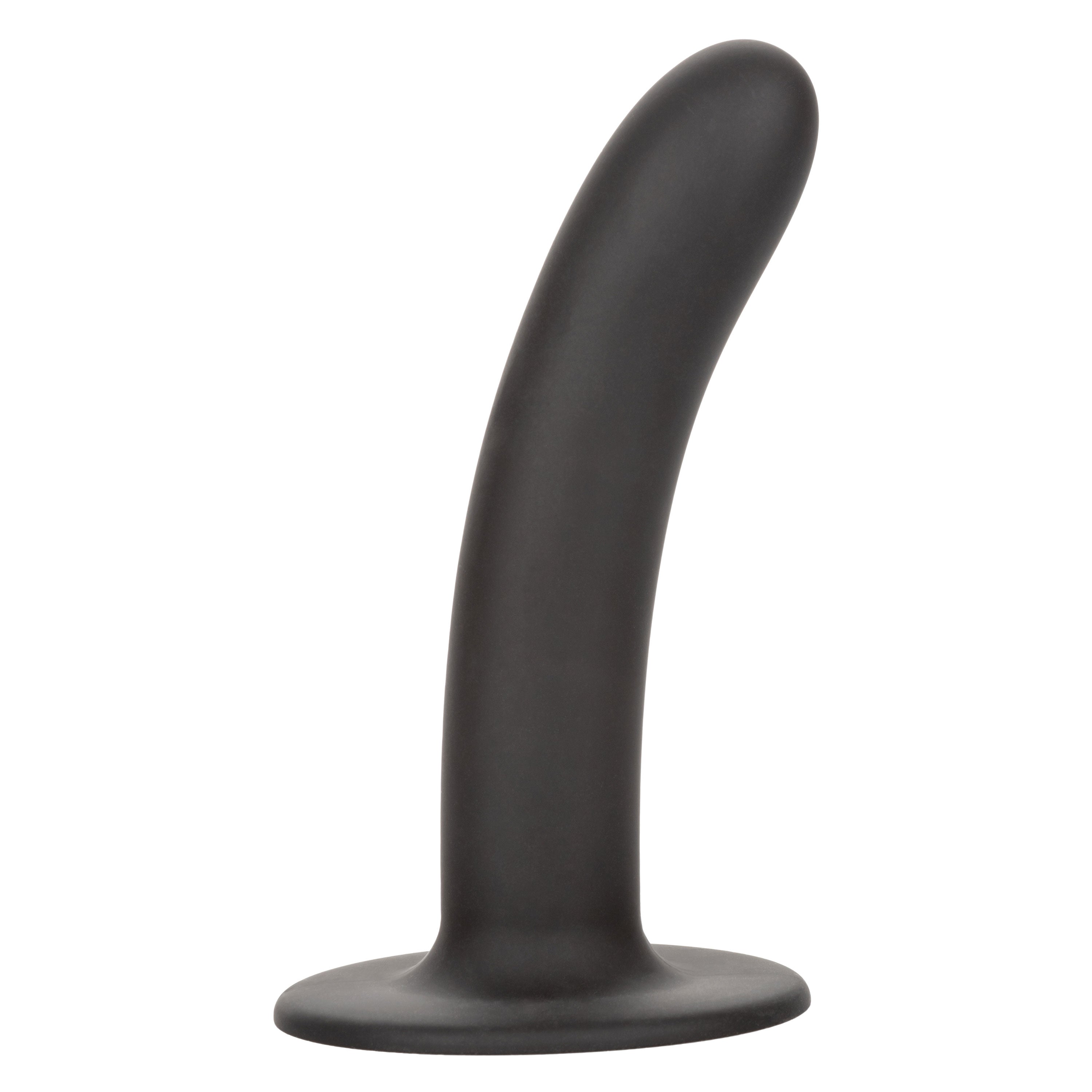 Boundless 6"/15.25cm Smooth Black Silicone Probe with Suction Cup Base Dongs Neutral