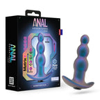 Anal Adventures Matrix Expedition Plug (Lunar Blue) – Beginner-Friendly Anal Trainer Blue > Anal Range > Butt Plugs