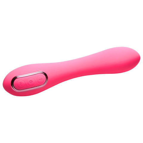 Extreme G Inflating G-Spot Silicone Vibrator Pink Adult Toy VIBRATORS-RABBIT