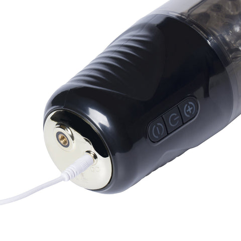 Gale Male Masturbator with Rotating and Thrusting Motor Black Strokers - Auto