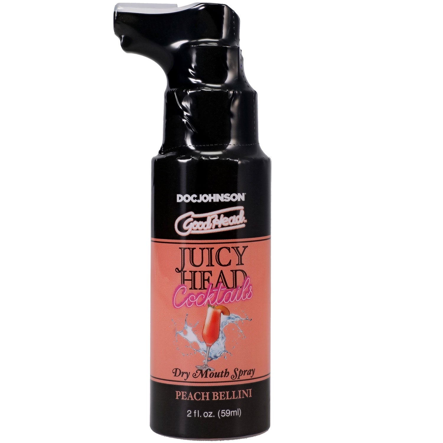 Goodhead - Juicy Head - Cocktails Dry Mouth Spray Peach Bellini - 2oz Lubricants, Creams & Glides