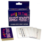 Who Is the Biggest Pervert Drinking Card Game > Novelties > Card Games