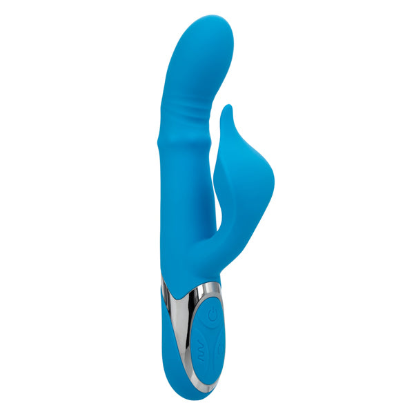 Enchanted Beaded Power G 6 Inch Blue Vibrator > Vibrators > Ladies > Rabbit