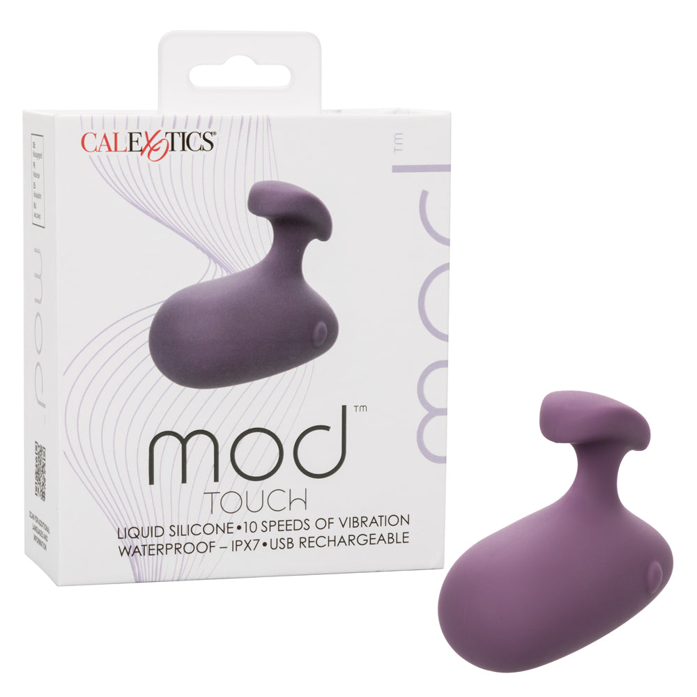 CalExotics Mod Touch Rechargeable Purple Handheld Massager Purple Finger Stimulator