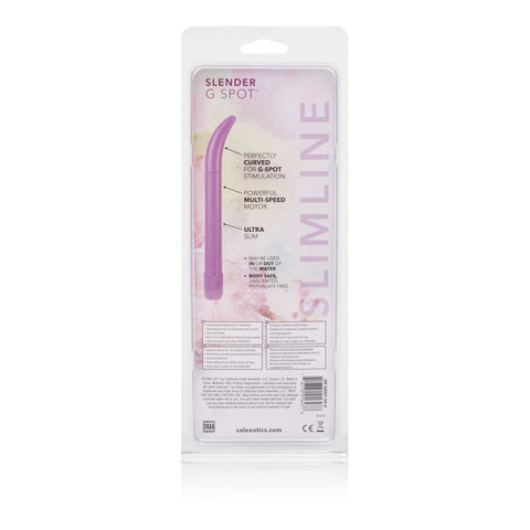 CalExotics Pink Slender 7 Inch G-Spot Massager Vibrator Vibrators - G Spot