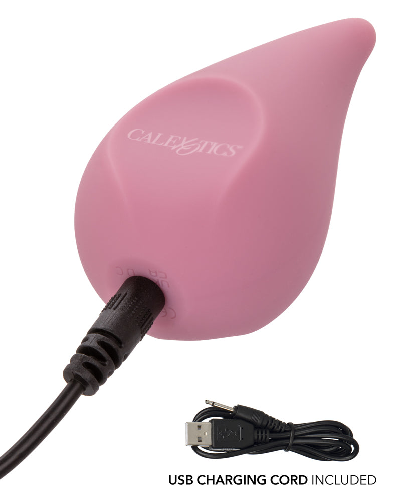 Mod Flair Pink Rechargeable Clitoral Massager for Intense Pleasure Finger Stimulator
