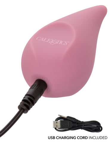Mod Flair Pink Rechargeable Clitoral Massager for Intense Pleasure Finger Stimulator