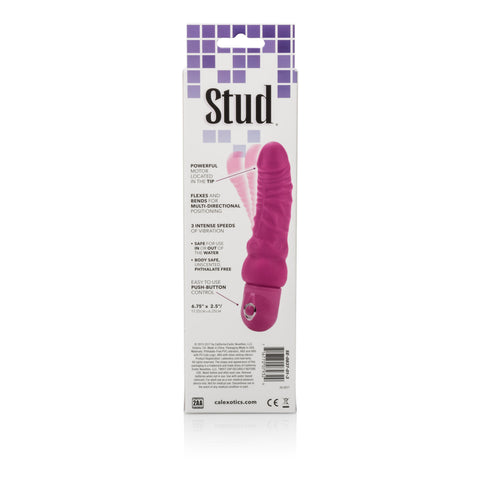 Bendie Power Stud Pink Vibrator with Three Intense Speeds Vibrators