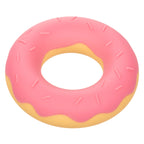 Naughty Bits Dickin Donuts Pink Silicone Donut Cock Ring Premium Stretchy Penis Enhancer > Cock Ring > Single