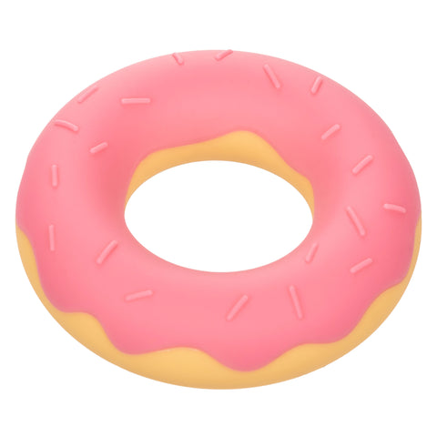 Naughty Bits Dickin Donuts Pink Silicone Donut Cock Ring Premium Stretchy Penis Enhancer COCK RINGS