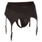 CalExotics Boundless Thong with Garter Harness L/XL – Comfortable Backless Brief > Dildos > Strap On Harnesses