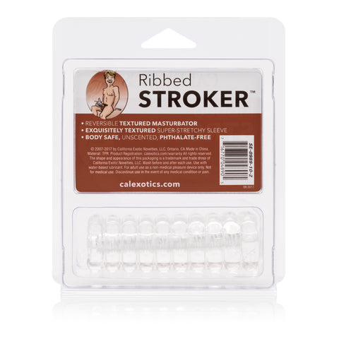 Hand Job Stroker Masturbation Sleeve 5.5 Inch Textured Toy Strokers - Manual