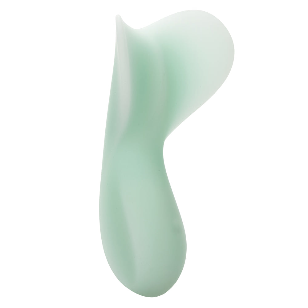Pacifica Tahiti Full Coverage Massager in Mint Green with 10 Functions, Liquid Silicone, Rechargeable, Waterproof IPX7 > Vibrators > Standard Vibrators