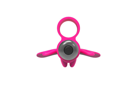 Flirt Finger Butterfly Silicone Vibrator for Clit Stimulation Suction Stimulator