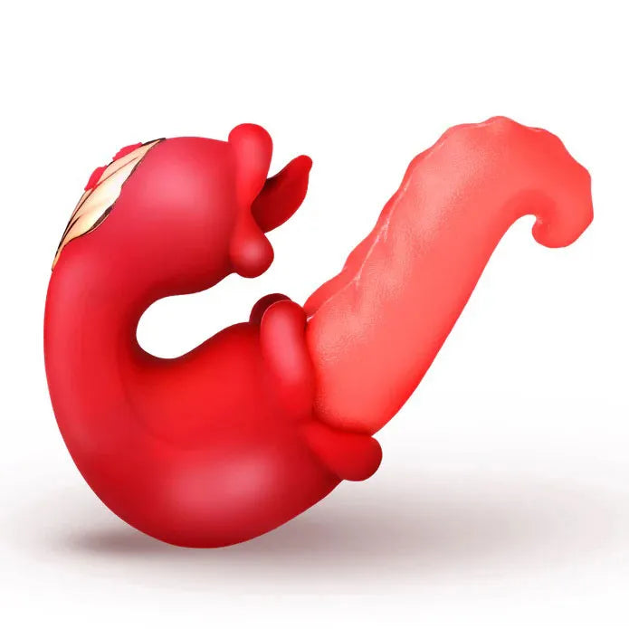 Lickgasm Lick Lasher – Dual Action Textured Tongue Licking Vibrator