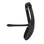 Adjustable Black Vibrating Cock Ring with Dual Motors and Remote > Cock Ring > Vibrating