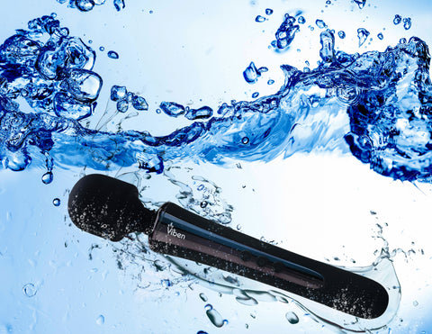 Viben Obsession Rechargeable Wand Massager in Black Electric Massager