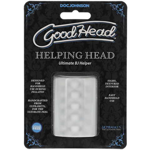 GoodHead Helping Mini Stroker – Ultra-Realistic Handheld Stroker > Sex Toys For Men > Masturbators > Vibrating