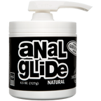 Doc Johnson Natural Anal Lube 4.5 Oz (127g) Clear Unscented Lubricant > Lube > Anal