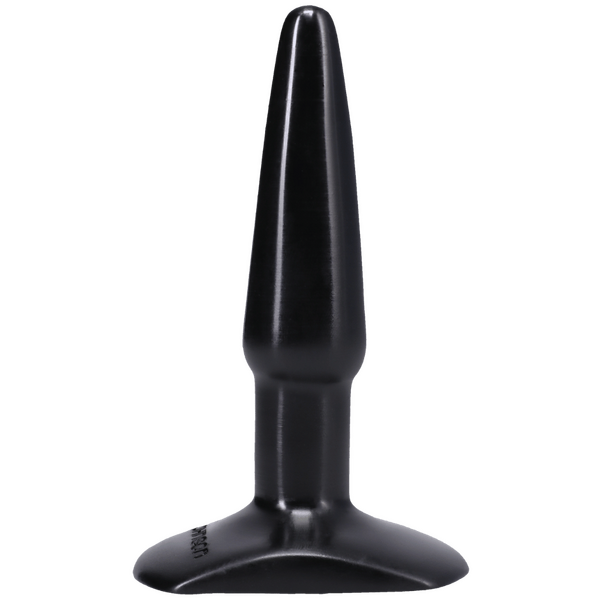 Classic Smooth Butt Plug Small Black > Anal Range > Butt Plugs
