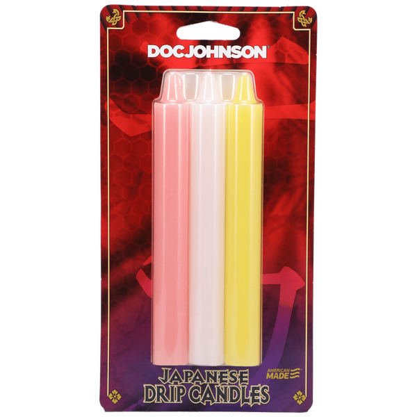 Japanese Drip Candles for Hot Wax Play 3 Pack > Candles > Drip