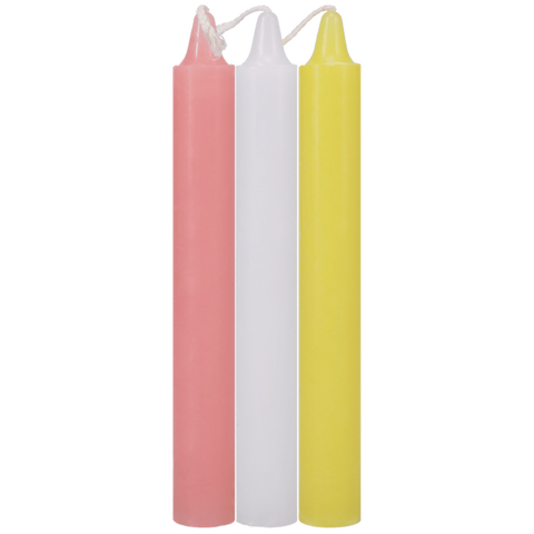 Japanese Drip Candles for Hot Wax Play 3 Pack > Candles > Drip