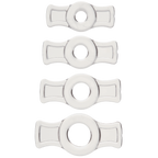 Titanmen Cock Ring Set (Black) – Stretchable Cock Rings Set > Cock Ring > Sets