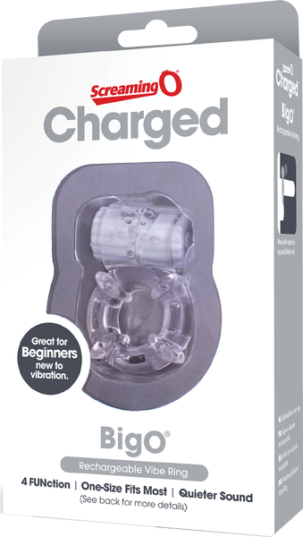 Screaming O Charged BigO – Rechargeable Silicone Vibrating Cock Ring > Cock Ring > Vibrating
