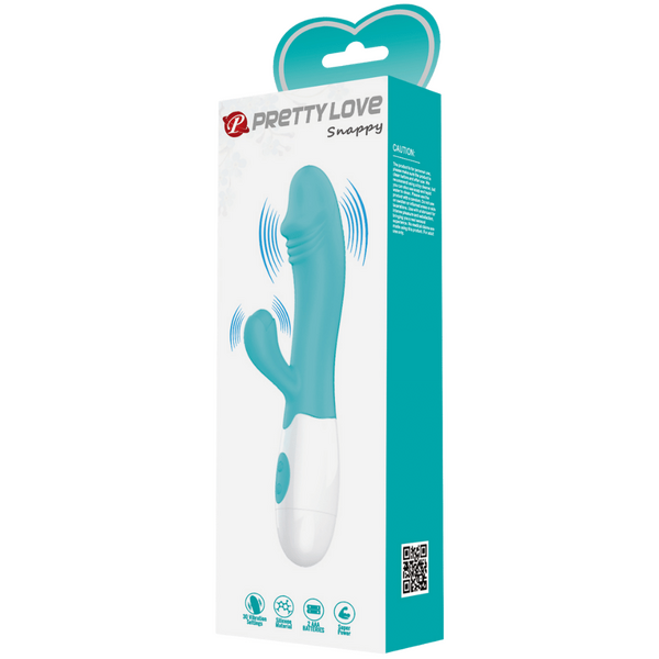 Snappy G-Spot Rabbit Vibrator – Dual Stimulator with Flexible Design > Sex Toys For Ladies > G-Spot Vibrators