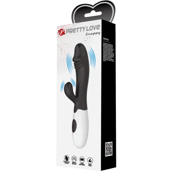 Snappy G-Spot Rabbit Vibrator – Dual Stimulator with Flexible Design > Sex Toys For Ladies > G-Spot Vibrators