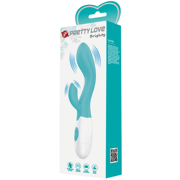 Brighty G-Spot and Clitoral Rabbit Vibrator – Dual Stimulation Vibrator > Sex Toys For Ladies > G-Spot Vibrators