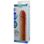 Chane 7.1 Inch Penis Extender Sleeve – Ultra Realistic Textured Sleeve > Sex Toys For Men > Penis Sleeves