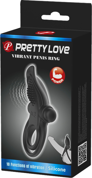 Vibrant Silicone Rabbit Cock Ring – Vibrating Penis Ring > Sex Toys > Couples Toys