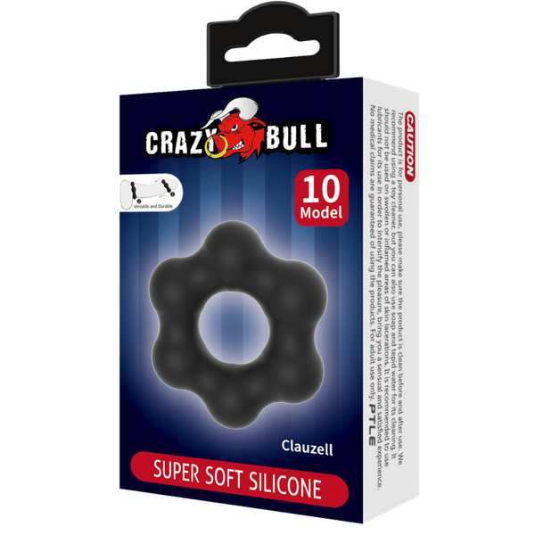 Clauzell No.10 Super Soft Silicone Cockring – Soft Flexible Silicone Ring > Cock Ring > Single