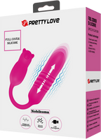 Pretty Love Nobikuma – Rechargeable Silicone Thrusting Bullet Vibrator > Vibrators > Mini Vibrators