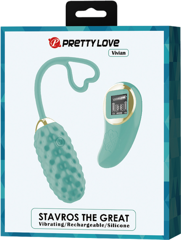 Pretty Love Vivan – Remote-Controlled Egg Vibrator with 10 Vibration Patterns > Sex Toys For Ladies > Vibrating Eggs