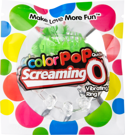 Screaming O ColorPop Quickie – Disposable Stretchable Vibrating Ring > Cock Ring > Vibrating