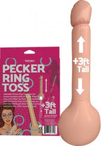 Pecker Ring Toss – Inflatable Party Game Set with Six Plastic Rings > Novelties > Games