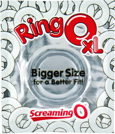 Ringo XL (Clear) Bigger Size Cock Ring > Cock Ring > Single