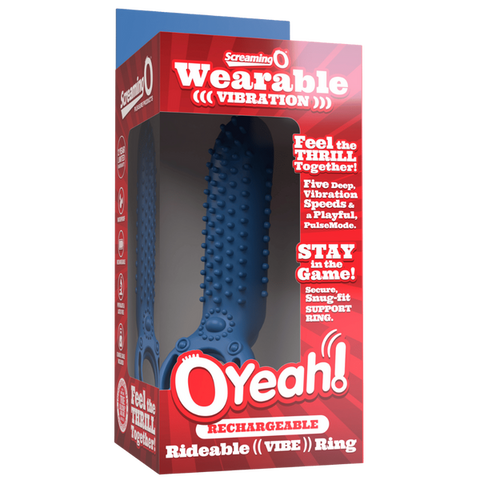 Oyeah Rechargeable Silicone Rideable Vibe Ring – Premium Silicone Vibrating Ring > Cock Ring > Vibrating