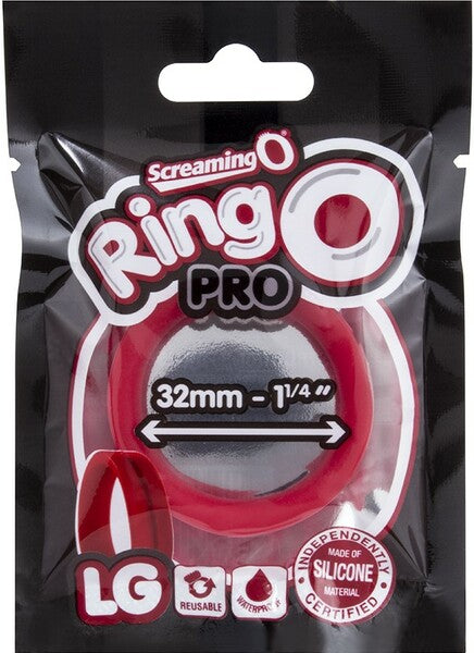 RingO Pro LG – Super-Stretchy 1.25 Inch Penis Ring Made of Body-Safe Silicone > Cock Ring > Single