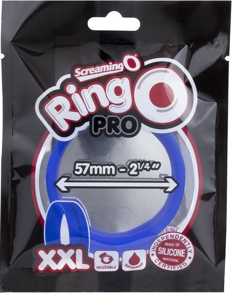 RingO Pro XXL – Stretchy 2.25 Inch Diameter Silicone Erection Enhancer Ring > Cock Ring > Single