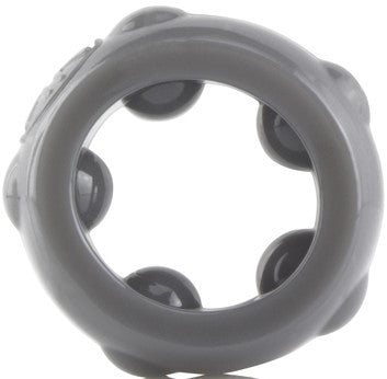 Ringo Ranglers Cannonball – Stretch Silicone Cock Ring with Firm Pleasure Balls > Cock Ring > Single